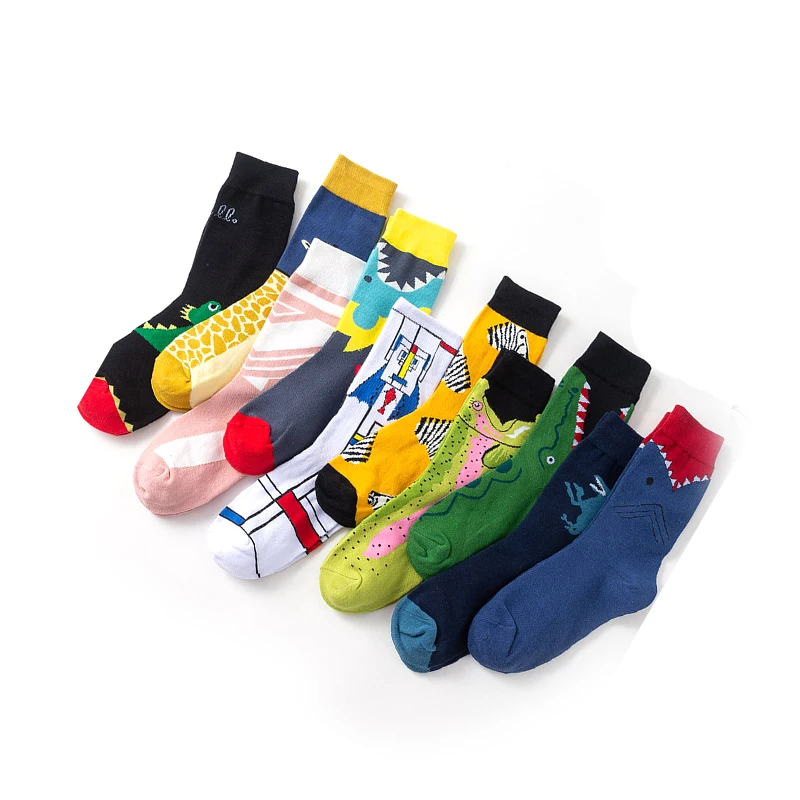 

Autumn Winter New Style Fashion Colorful Animal Woman Color High Cotton China Sock Wholesale