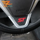Наклейка на руль автомобиля, для Ford Ecosport 2013-2017, Fiesta 2009-2017, с логотипом St S