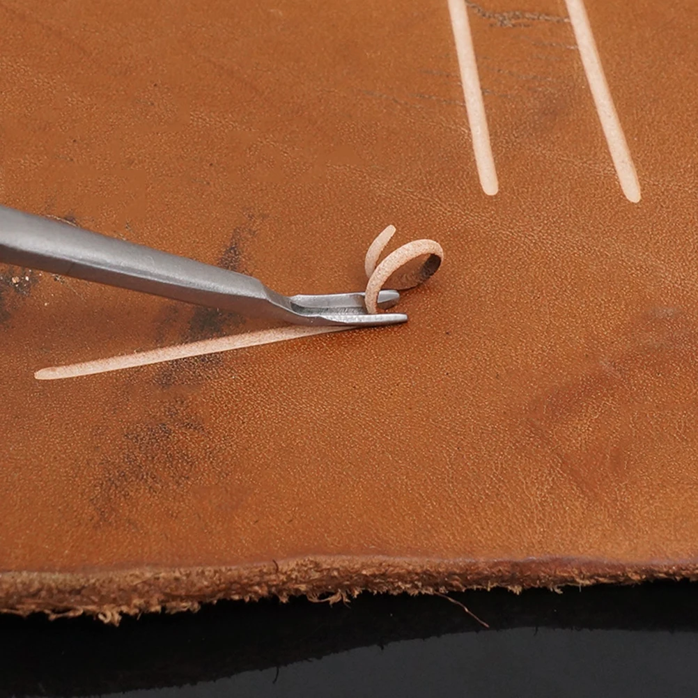 4 шт. инструмент для вырезания кожевенного края|Шитье| |