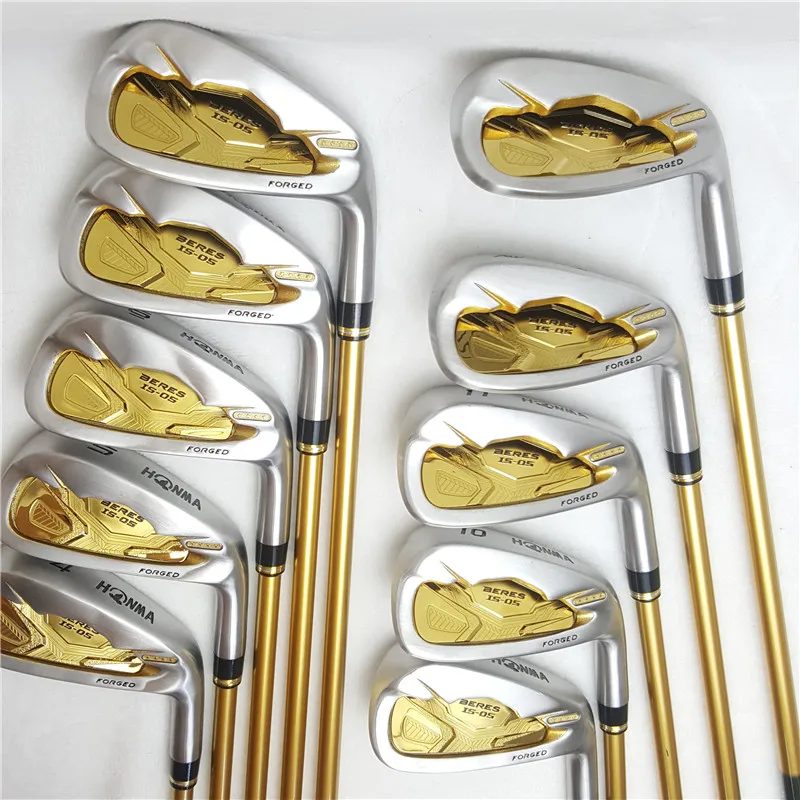 Brand New Golf Golden Club  HONMA S-05 4 Star Golf Iron Set 4-11.A.S Complete Set Graphite Shaft R/S with Iron Head Cover