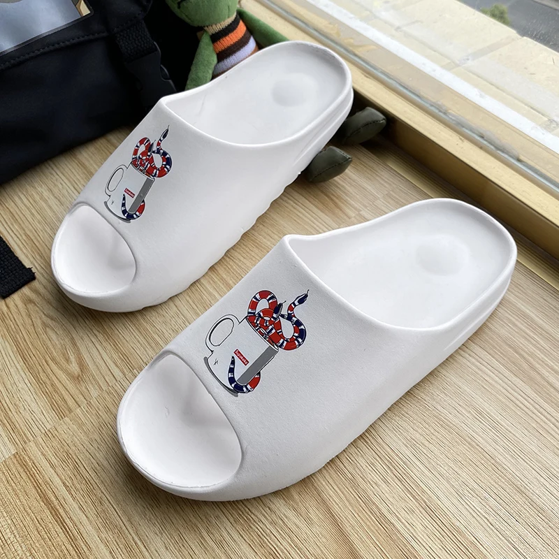 

Outdoor High Quality Brand Home Sandals Loafers New 2021 Soft Men Casual Shoes Men's Slippers Flip Flop For Indoor Sandy Beach