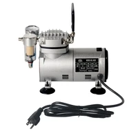 maisi 220v 110v electric piston vacuum pump airbrush compressor for craftwork spraying tc 150d