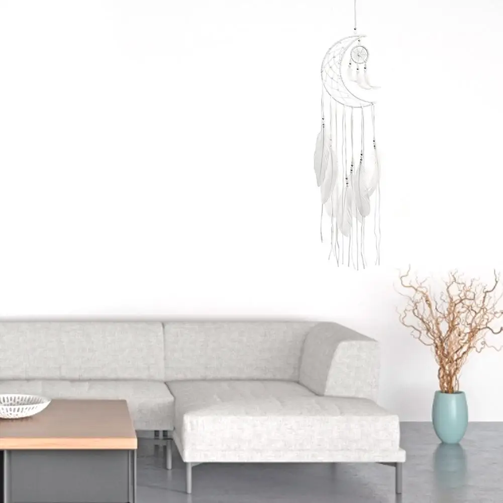 Ветряные мини колокольчики ручной работы Ловцы снов с Луной и ветром Ловец сетка