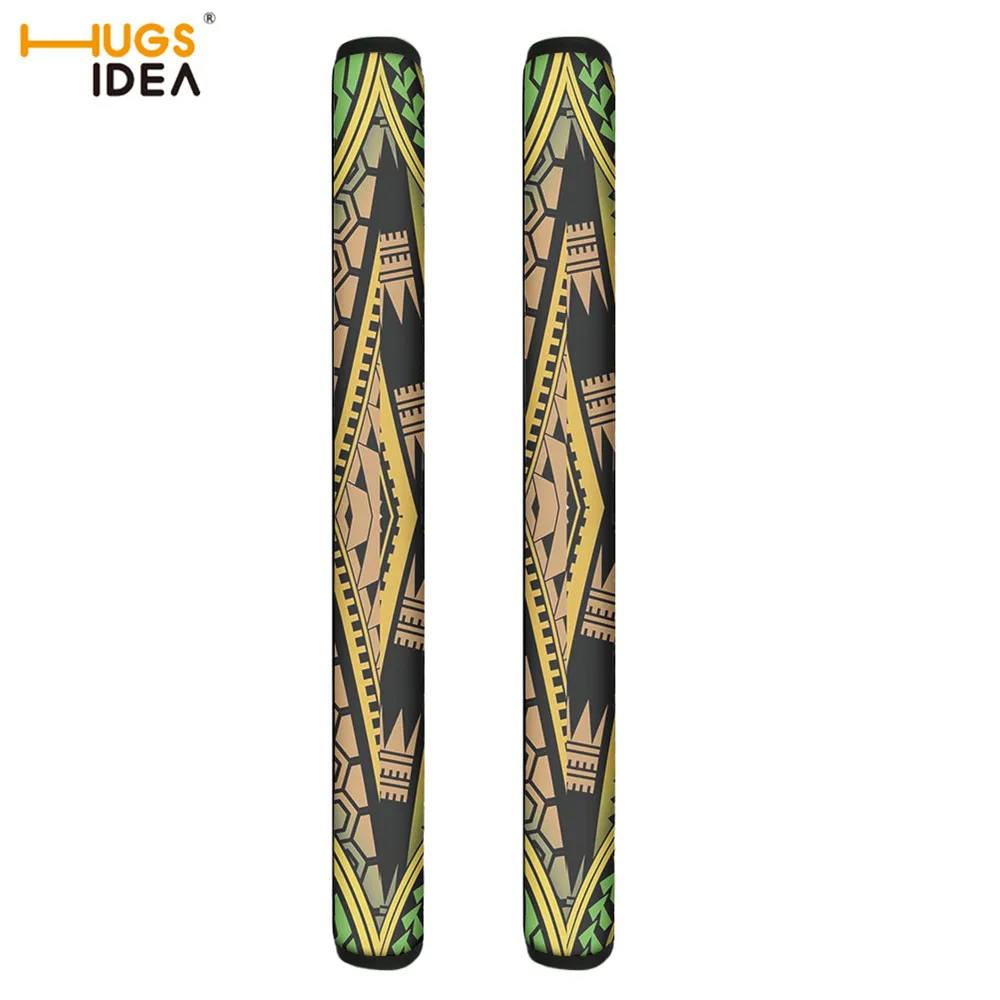 

2Set Refrigerator Door Handle Cover Traditional Polynesian tribes Printing Knob Fridge Handle Cover Kitchen Appliance