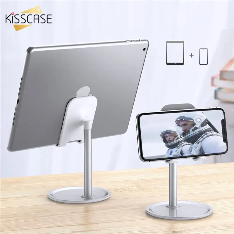 KISSCASE Регулируемый Настольный держатель для мобильного телефона Подставка iPad