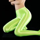 Женские блестящие чулки из спандекса, непрозрачные колготки, спортивные колготки для фитнеса ASD88