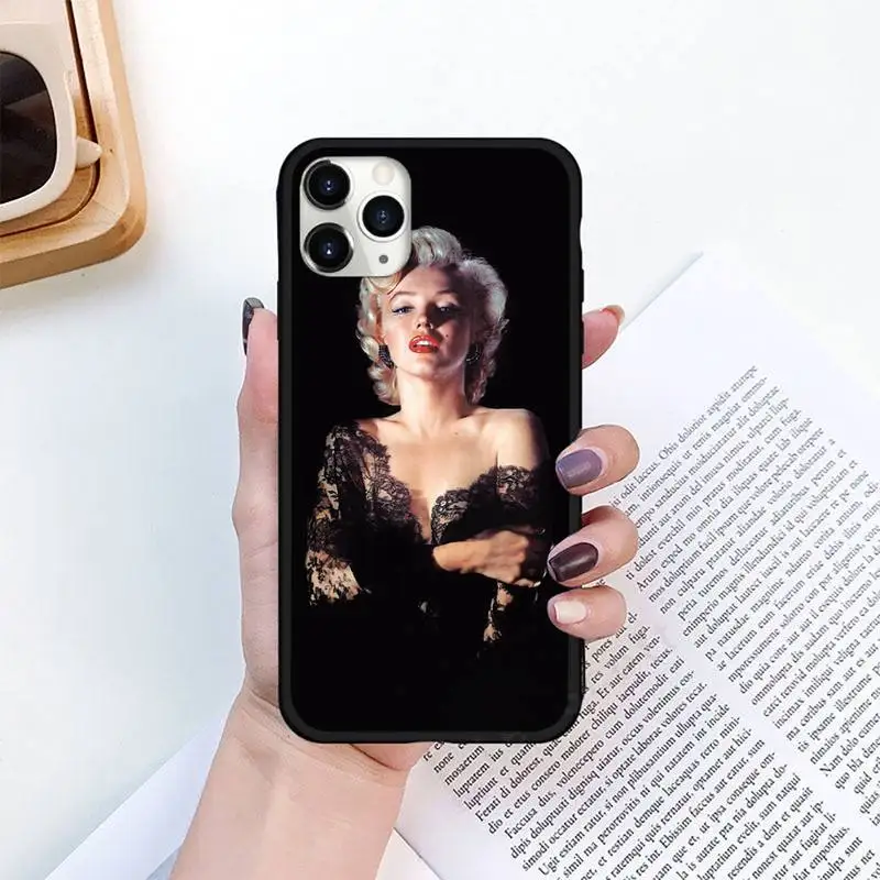 

marylin monroe Phone Case for iPhone 11 12 pro XS MAX 8 7 6 6S Plus X 5S SE 2020 XR mini