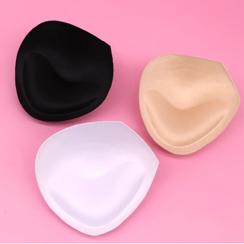 

3-1Pair Sponge Inserts In Bra Padded for Swimsuit Breast Push Up Fill Brassiere Breast Patch Pads Women Intimates Accessories
