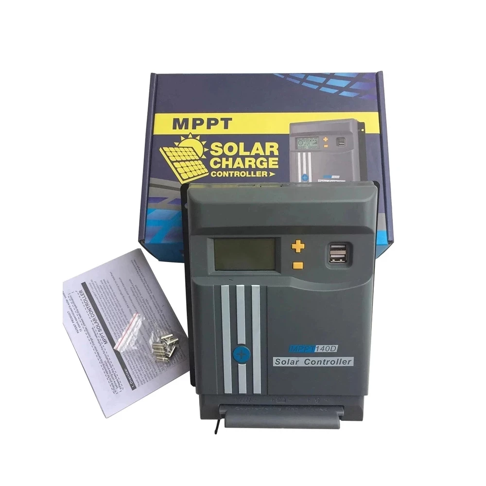 

10A 20A 30A 40A Home Quality MPPT Solar Charge Controller 12V/24V Battery Charger Voltage Regulator With USB Output