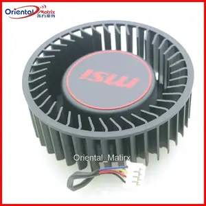 Бесплатная доставка PLB07525B12HH DC12V 1.20A 75 мм для MSI RX VEGA 56 64 AIR BOOST 8G OC видеокарта вентилятор охлаждения 4 провода 4Pin