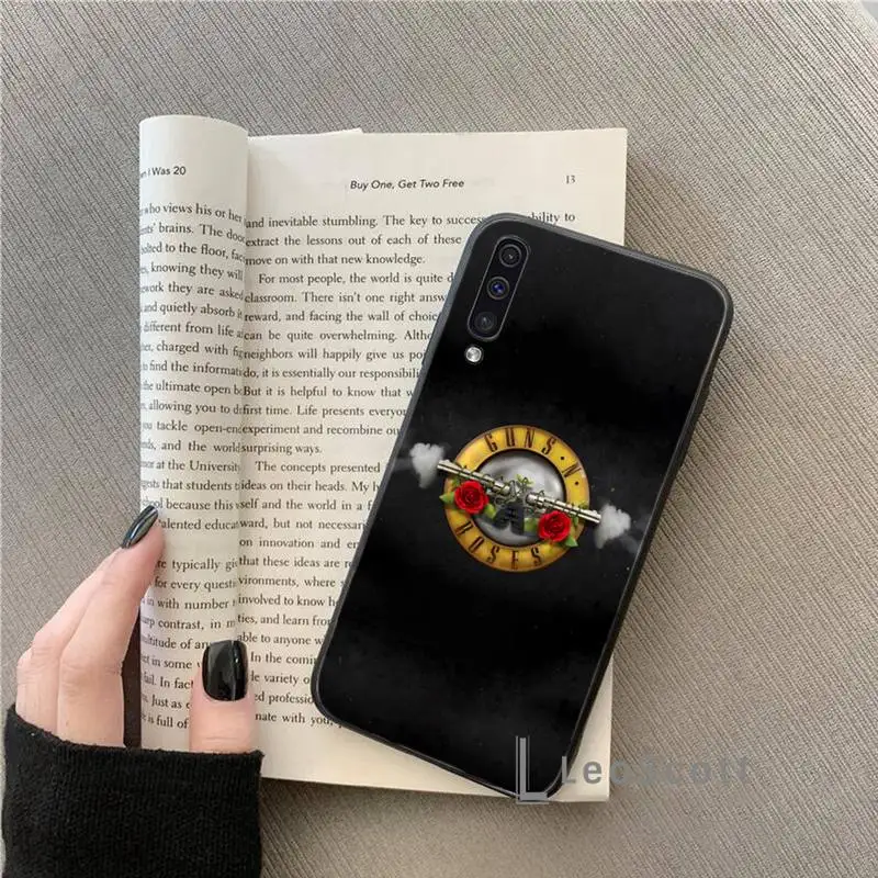 

Guns N' Roses cartoon anime Phone Cases For Samsung A20 A30 30s A40 A7 2018 J2 J7 prime J4 Plus S5 Note 9 10 Plus