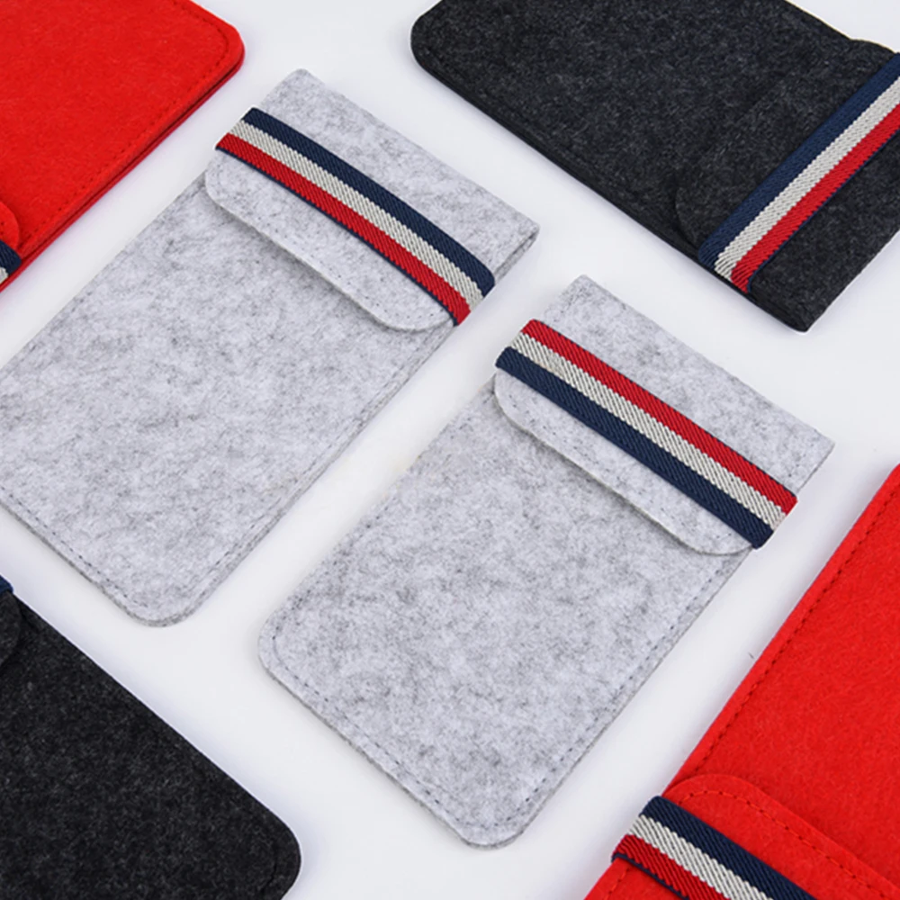 for iPhone 13Pro Case Apple Iphone 13 Pro Max 6.7 Ultra-thin Handmade Wool Felt phone Sleeve Cover iphone Accessories | Мобильные