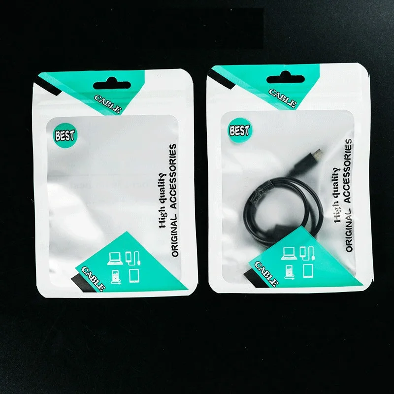 5000 шт./лот переработка водонепроницаемый пластиковый перезаряжаемый USB кабель