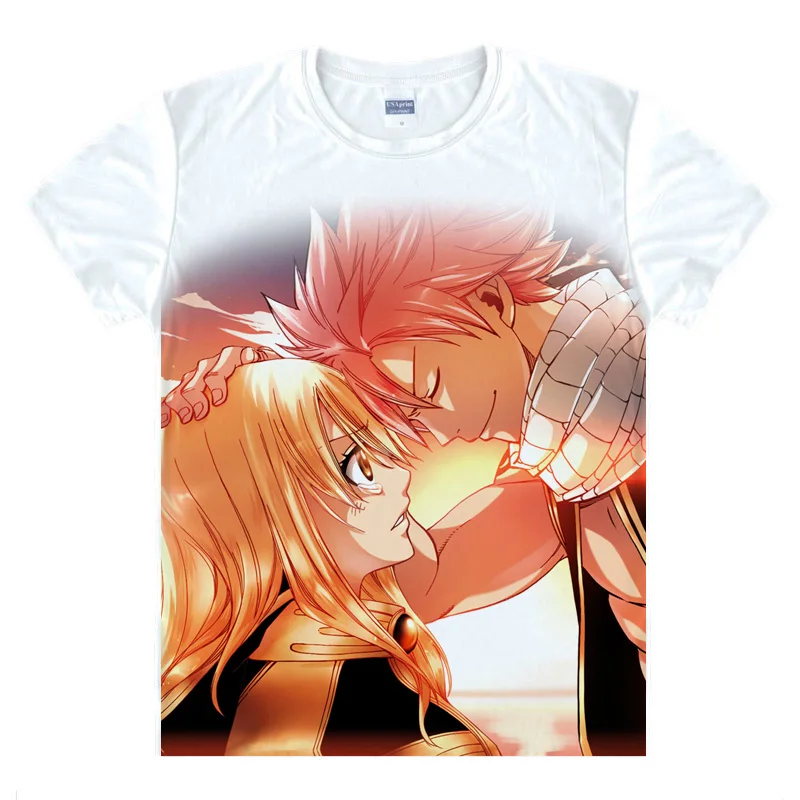 Футболка с рисунком Феи хвоста насу драгнееля серые футболки для косплея эрзы