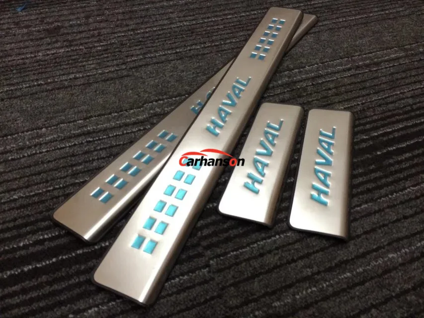 Стайлинг автомобиля аксессуары для Haval Hover H6 Coupe 2015-2019 стальная Накладка на порог