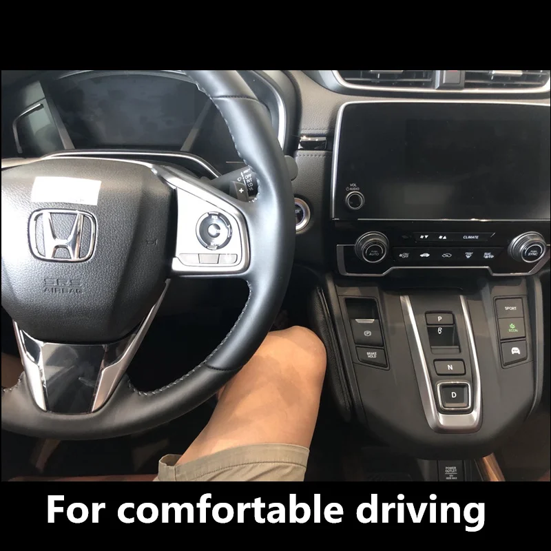Для Honda CRV 2019 2020 2022 Автомобильная подушка для коленей Аксессуары для интерьера автомобиля Подушка для коленей на центральной консоли водителя со стороны.