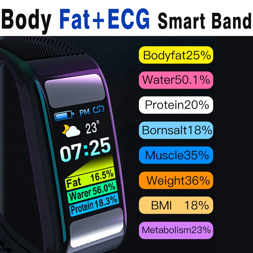 

Смарт-часы 2020, Смарт-часы Mi Band 5 gt2, фитнес-браслет с мониторингом ЭКГ, сердечного ритма