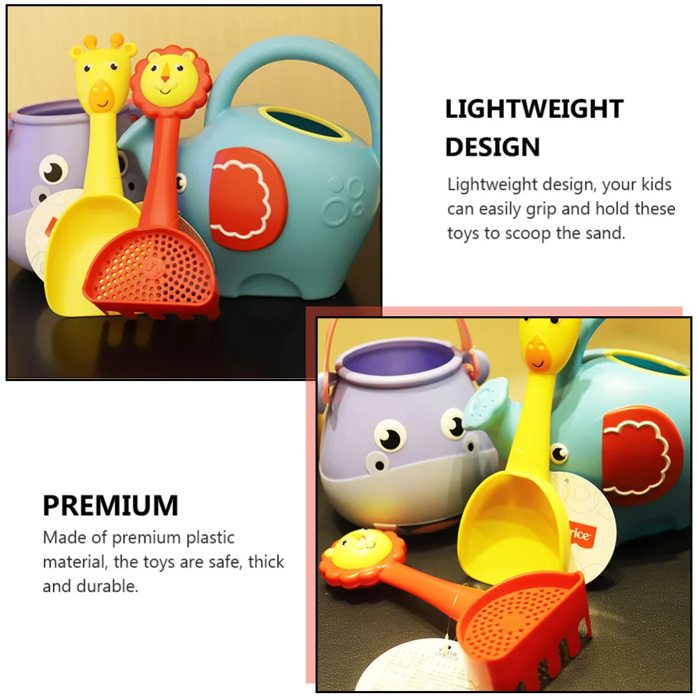 

2Pcs Creative Beach Rake Shovel Adorable Sand Digging Kids Bathing
