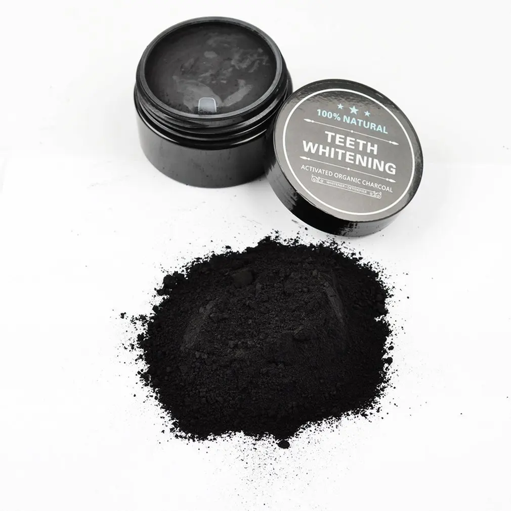 

30g Natural Teeth Whitening Powder Whitener Activated Organic Charcoal Powder Polish Teeth Clean Strengthen Smoke Coffee Remove