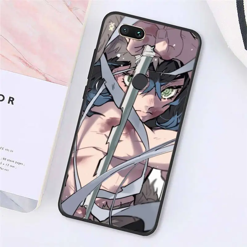 

Demon Slayer Japanese Anime Phone Case For Xiaomi Redmi note 7 8 9 t max3 s 10 pro lite Luxury brand shell funda coque
