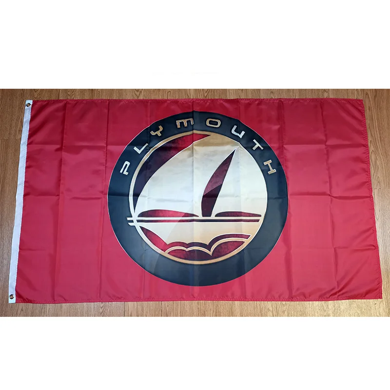 

Flag Plymouth Car Red 3ft*5ft (90*150cm) Size Christmas Decorations for Home Flags Banner Gifts RA2