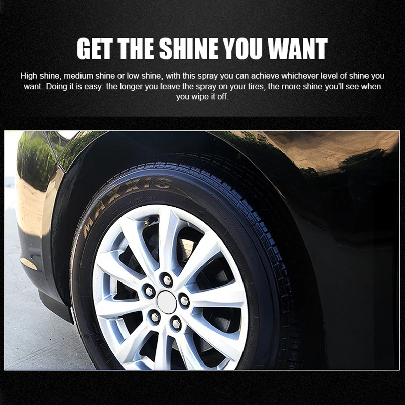 260 мл автомобильных шин блеск для ногтей Аксессуары воска и шиномонтажа