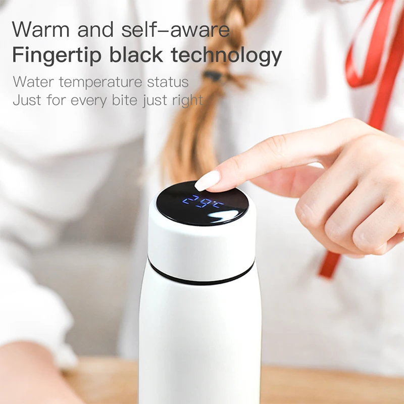 Термос FEIJIAN интеллектуальная вакуумная колба с индикатором температуры