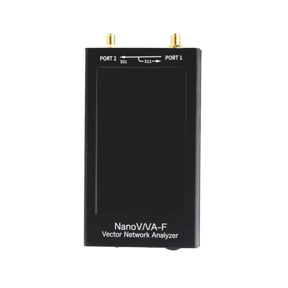 VHF VNA Vector Network anzer Kit 50 кГц 1000 МГц с 4 3 дюймовым ЖК дисплеем металлический чехол NanoVNA