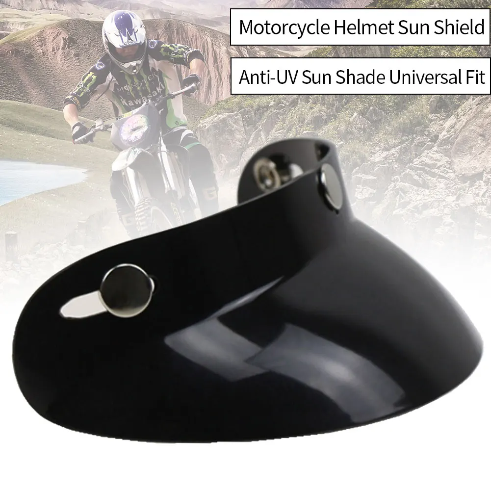 3-Snap аксессуары для мотоциклов Топ Открытый легко установить мотоциклетный шлем