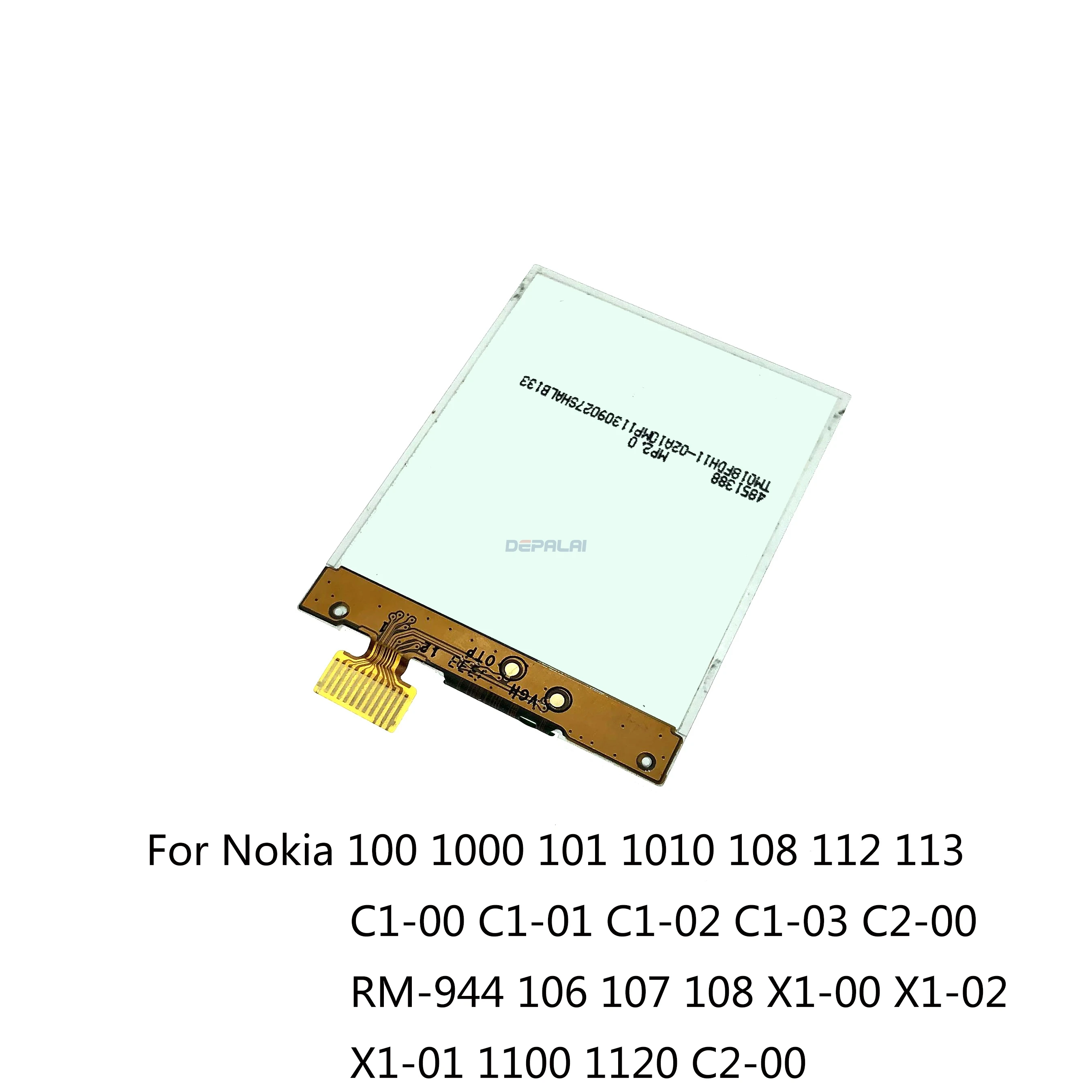 Запасной ЖК дисплей для Nokia 1050 N105 105 RM 908 1134|Экраны мобильных телефонов| |
