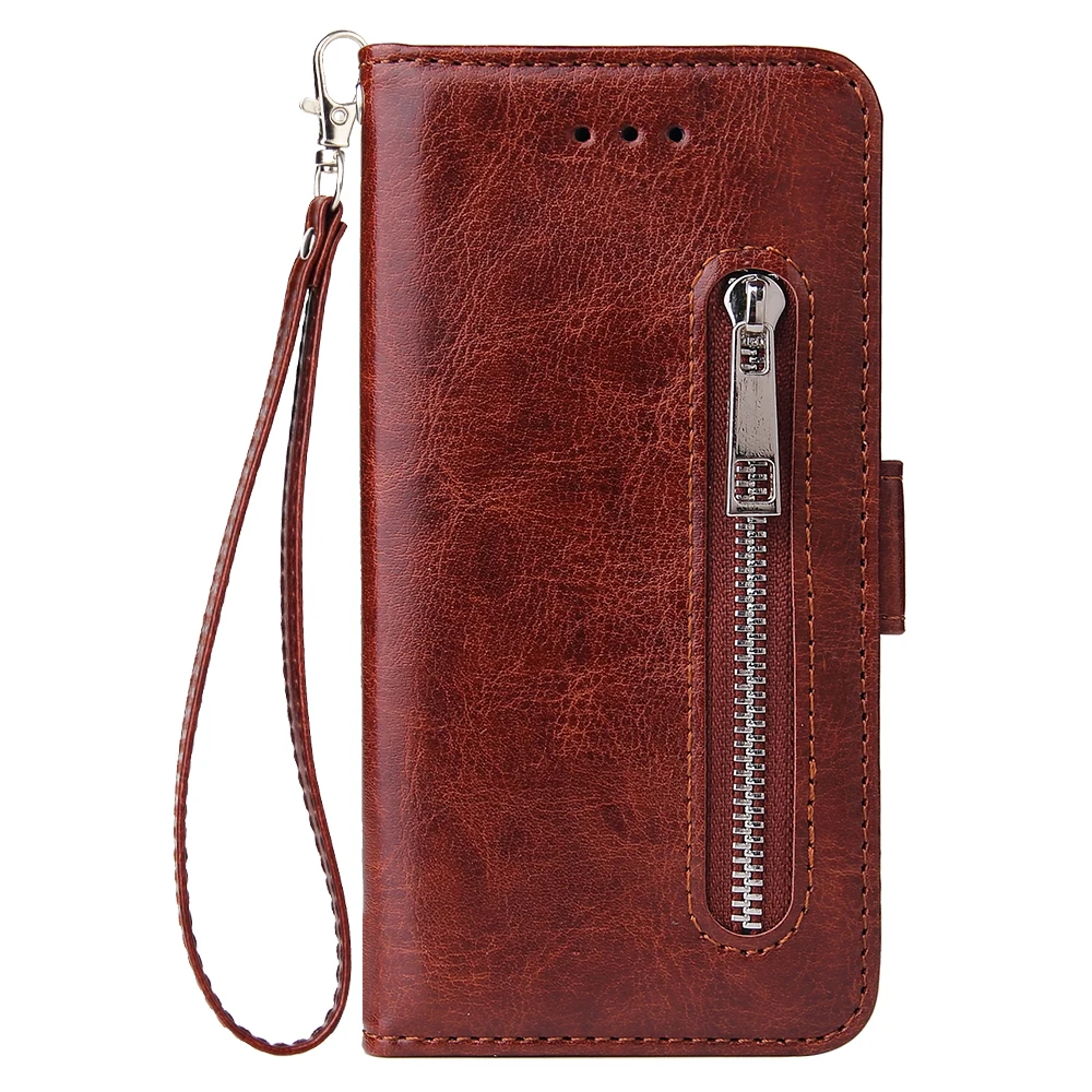 Flip Wallet Case For Samsung Galaxy A3 A5 A6S A8S A9 A10 A20 A30 A40 A50 A70 Leather Zipper Card Holder Stand Phone Cover