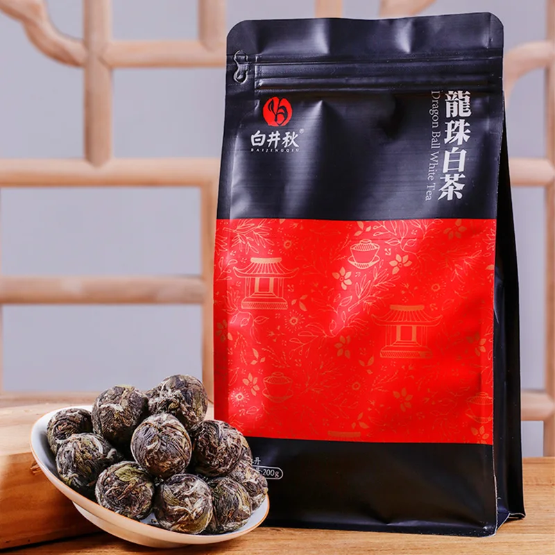 

Женский Жемчуг дракона Fuding, белый отрывной лист с цветочным вкусом, 200 г