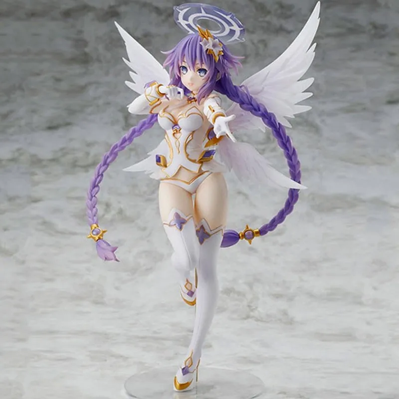 Нептун гипергабаритная фигурка четыре богини Пурпурное сердце 25 см игровая