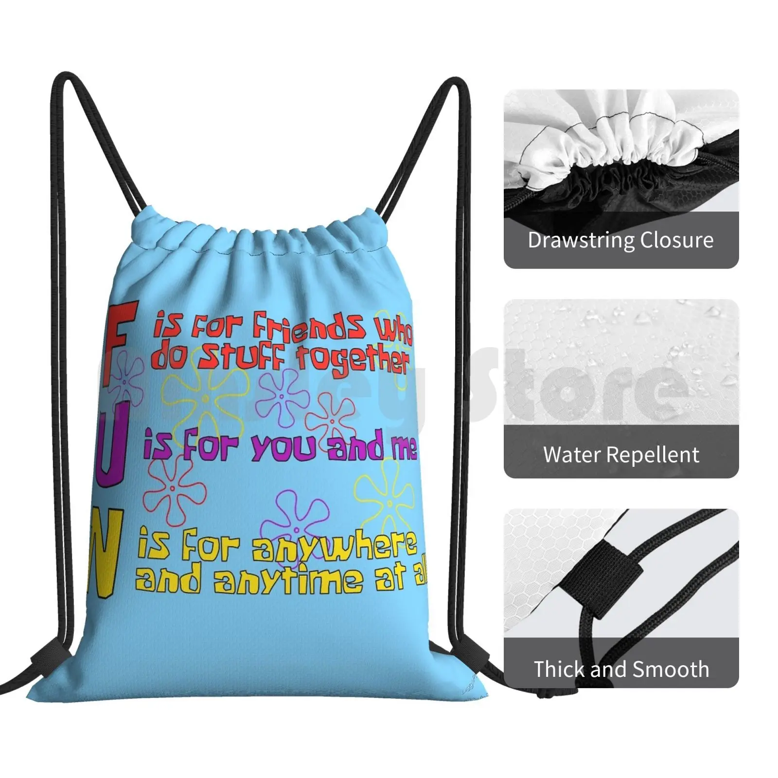 F.u.n Song (версия) рюкзак на шнурке сумка для верховой езды альпинизма спортзала