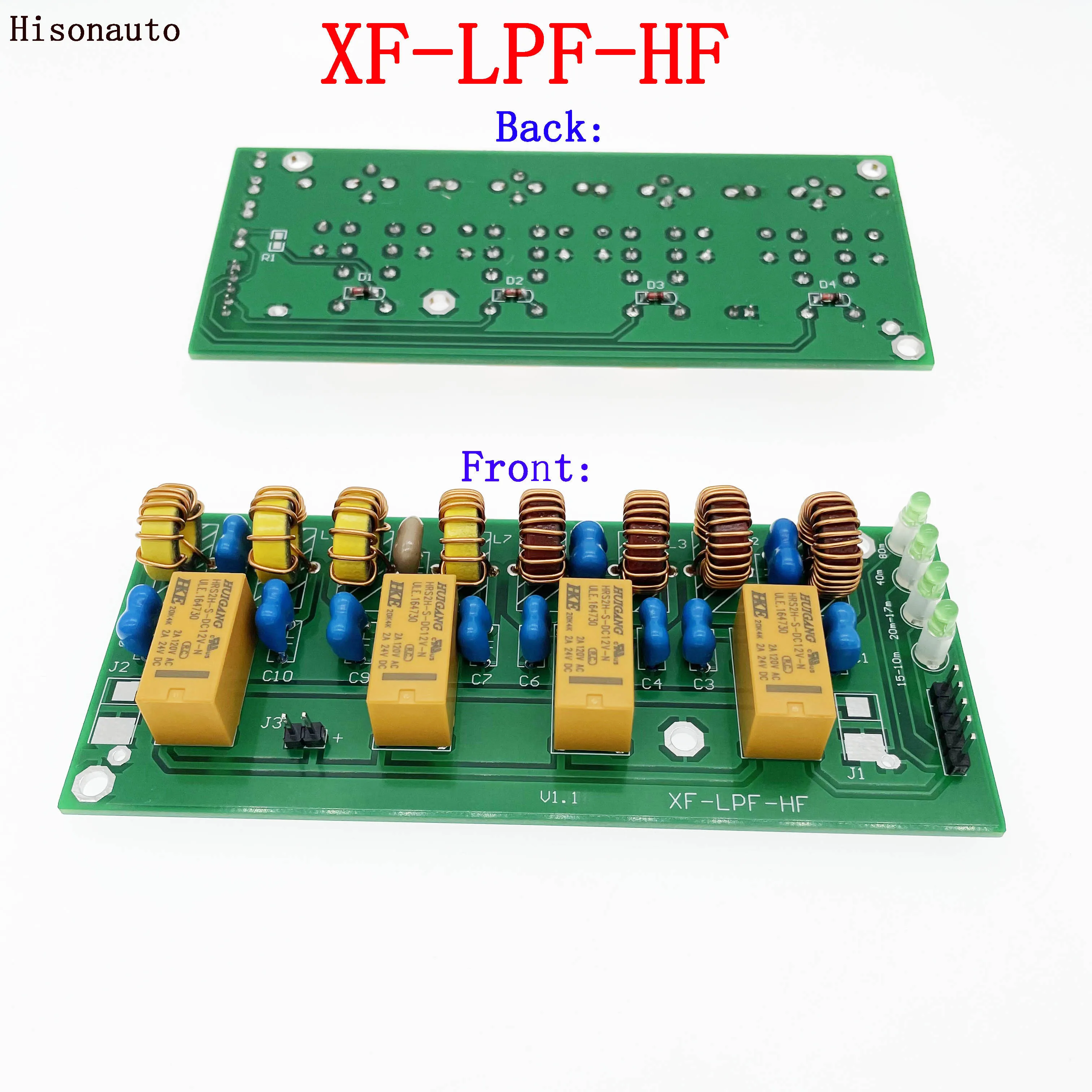 XF-LPF-HF фильтр комплект с короткой волной фильтром нижних частот 3 5 МГц-30 МГц -