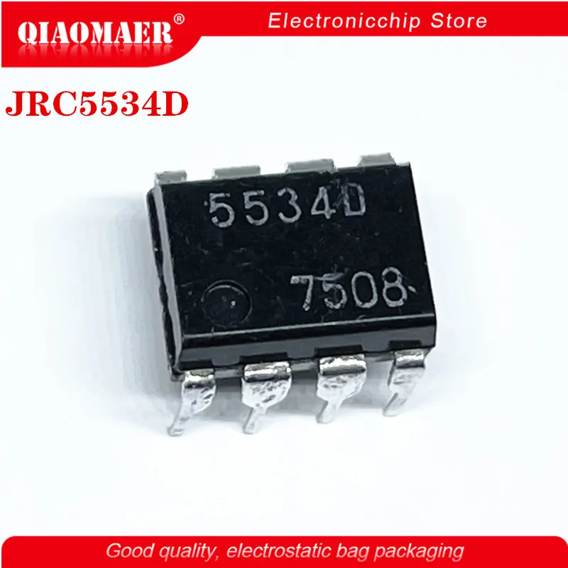 10 pz/lotto JRC5534D DIP8 5534D il mio NJM5534D circuito integrato