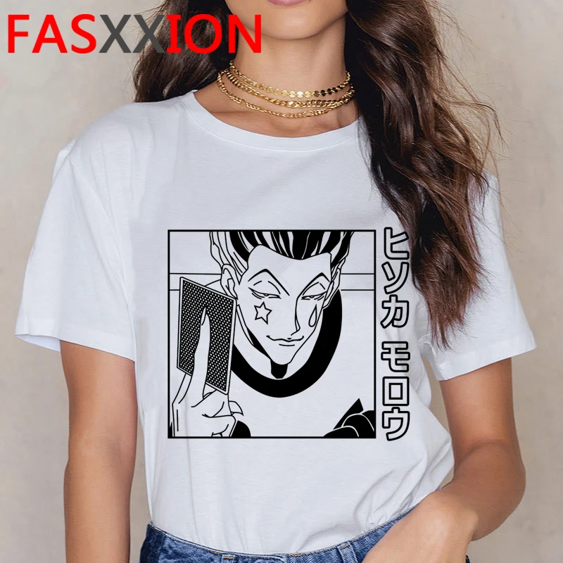 

Футболка Hunter x Hunter мужская с японским принтом в стиле Харадзюку, топ в стиле хип-хоп, графическая эстетика, 2021