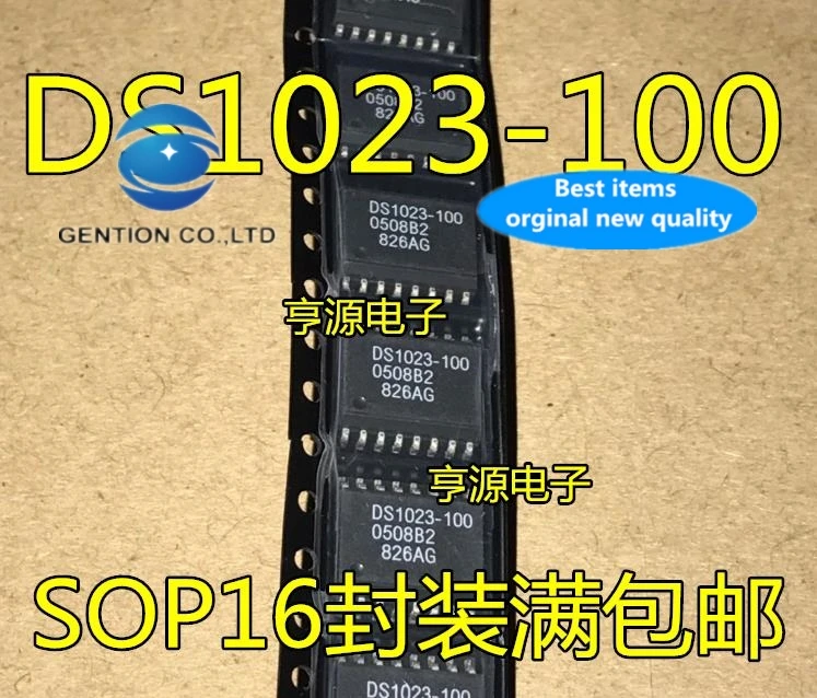 

2 шт. 100% новый и оригинальный настоящая фотография реального stockDS1023 DS1023-100 SOP16