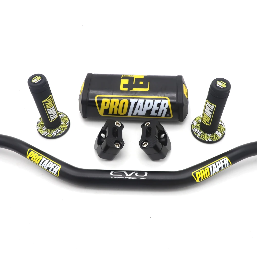 1 1/8 &quotтолстый стержень 28 мм руль + ручки зажимы барный коврик для бара мотоцикла MX