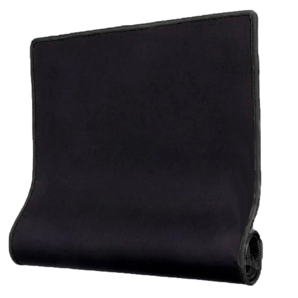 Черный прямоугольный нескользящий коврик для ноутбука мышки мыши Клавиатура