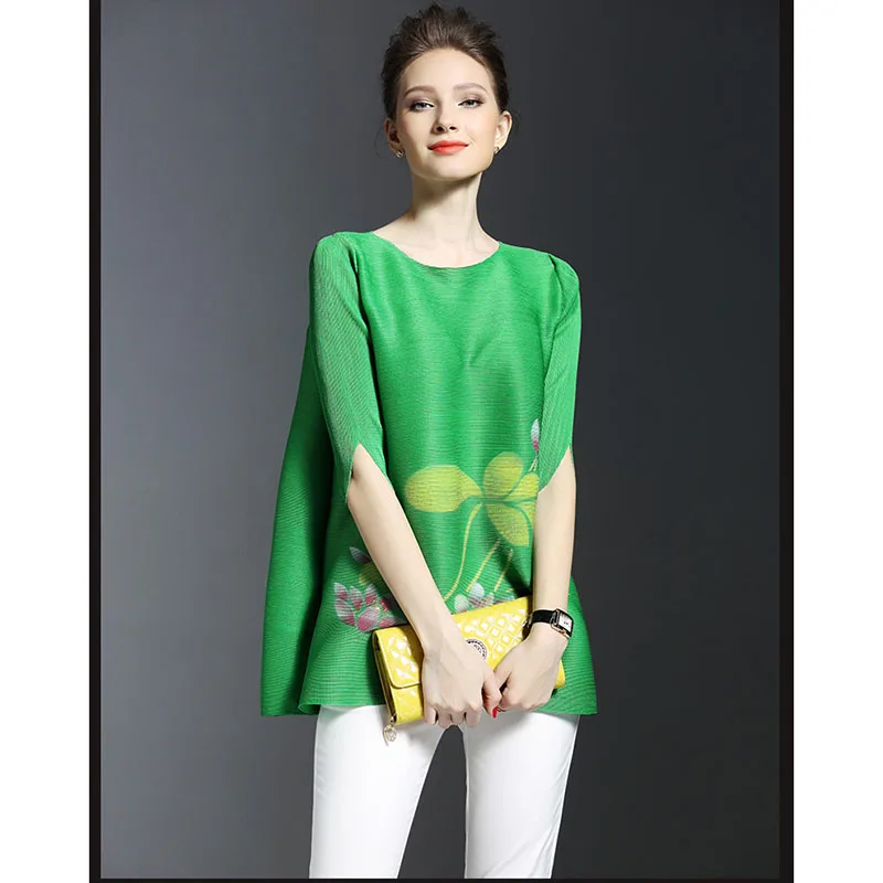 Новинка 2020 летняя женская футболка модная с круглым вырезом и рукавом до локтя