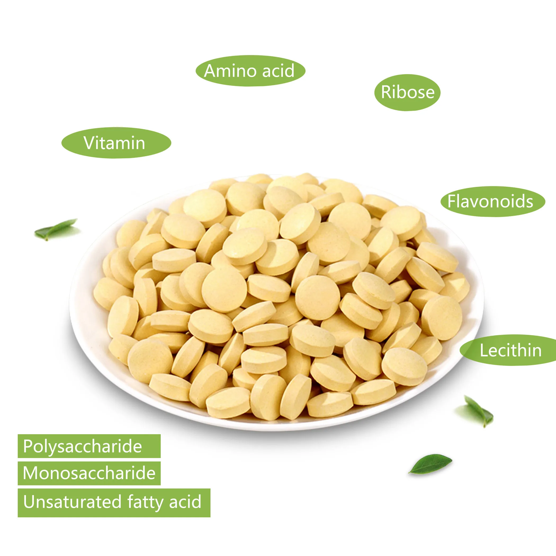 1X100g нижней части корпуса оболочки, которые никогда не сломаются, Сосновой Пыльцы планшет-99% Трещины клеточной стенки травяной экстракт
