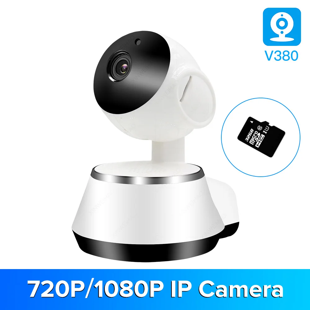 720P домашняя ip-камера безопасности двухсторонняя аудио Беспроводная мини-камера ночного видения CCTV WiFi камера детский монитор