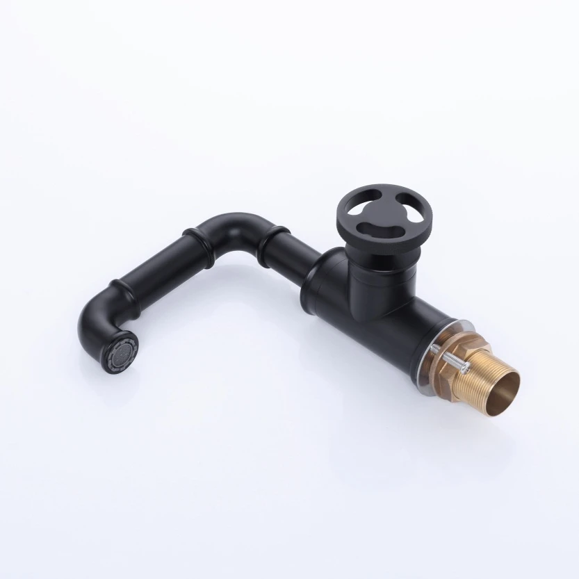 Новый смеситель для ванной комнаты в индустриальном стиле латунный матовый