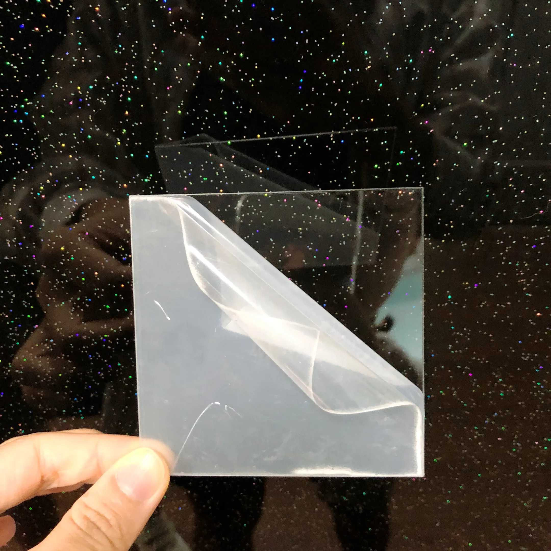 Прозрачный пластиковый лист из плексигласа акриловая доска квадратное