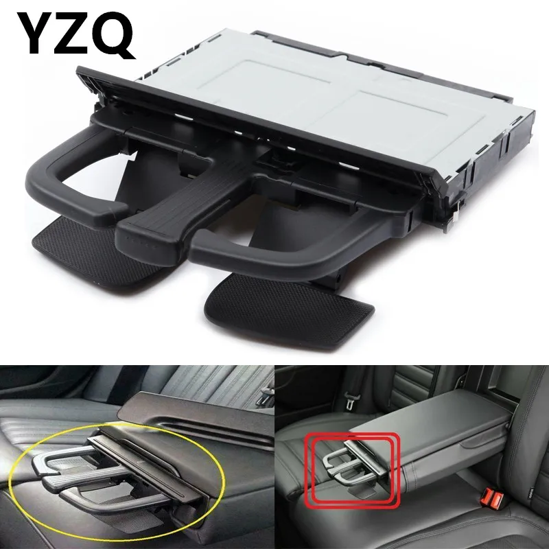 Подлокотник для подстаканника заднего сиденья VW Jetta Golf MK5 Passat B6 CC Audi A3 S3 A4 S4 A6 S6 Q5 Q7
