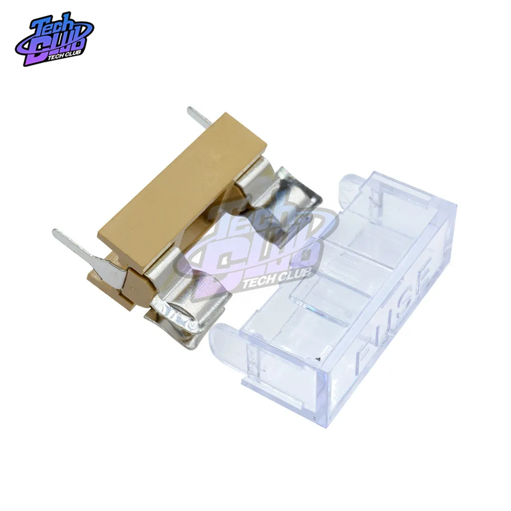 

5Pcs/lot 250V 6A 5x20mm Fuse Holder Panel Mount PCB Fuse Box Holder Insurance Tube Socket 5*20mm