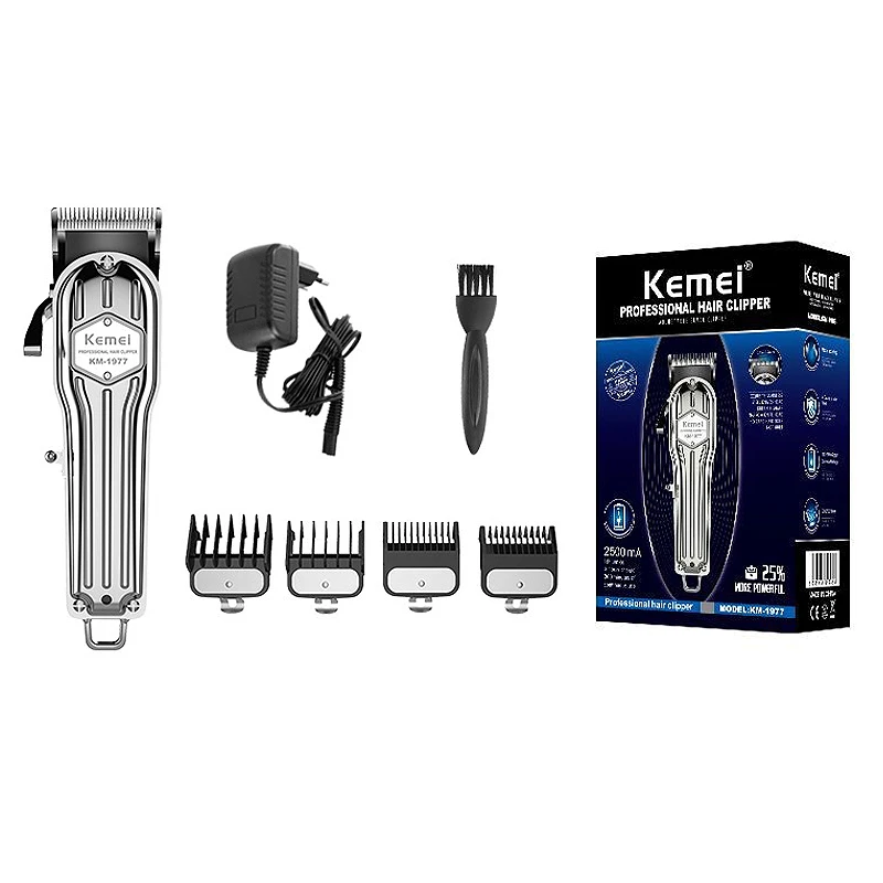

Professional Powerful Hair Trimmer Charging Low Noise Titanium Ceramic Blade Cordless Hair Clipper Men's Hair Cutting Machine