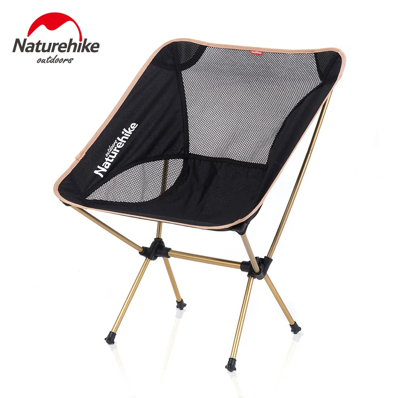 Складной стул NatureHike портативное ультралегкое кресло для кемпинга пляжа рыбалки