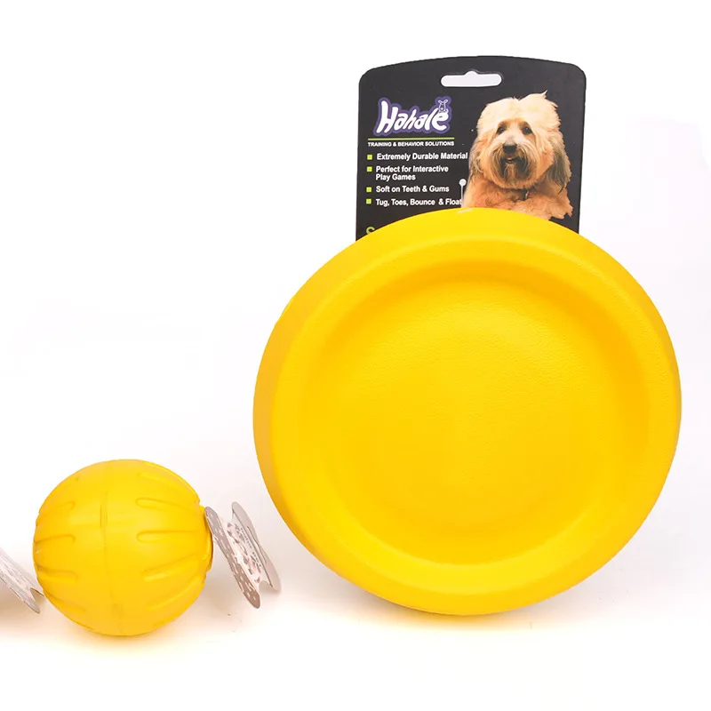 Желтая игрушка для домашних животных тренировочные плавающие игрушки мяч кольцо